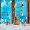 20 Pcs Christmas Candy Decorations Christmas Tree Sticks Bell Ornaments Home Party Decors Candy Cane Ornaments