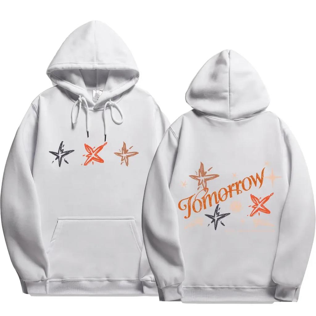 2025 txt act promise print Hip Hop Hoodies Men Fashion Long Sleeve Sweatshirts men Cool Casual Harajuku Streetwear Pullovers y2k