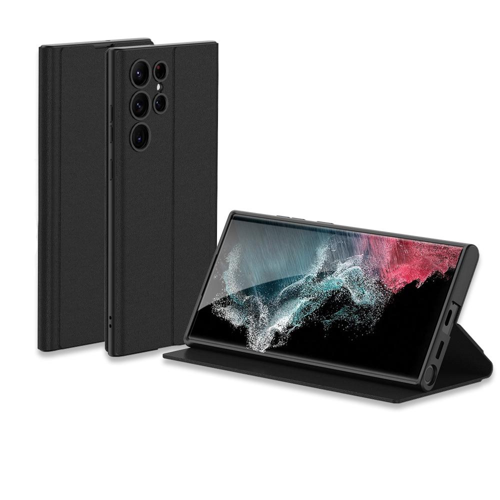 

Роскошный ультратонкий кожаный чехол-кронштейн для Samsung Galaxy S22 S23 Ultra 5G, защитный чехол для камеры, противоударный чехол для телефона For S23 Ultra