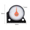 0-90 Degrees Angle Level Finder 92*85*13mm Acrylic + ABS