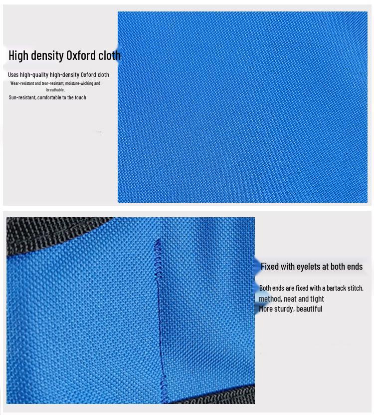 Oxford Cloth Outdoor Cooler Bag with Folding Chair for Fishing & Picnics