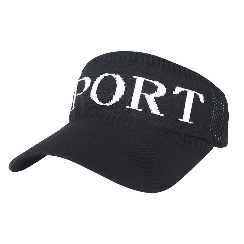 

Breathable Mesh SPORT Visor Hat, Lightweight Sun Protection Cap For Men Women, Ideal For Tennis, Beach & Hiking чёрный