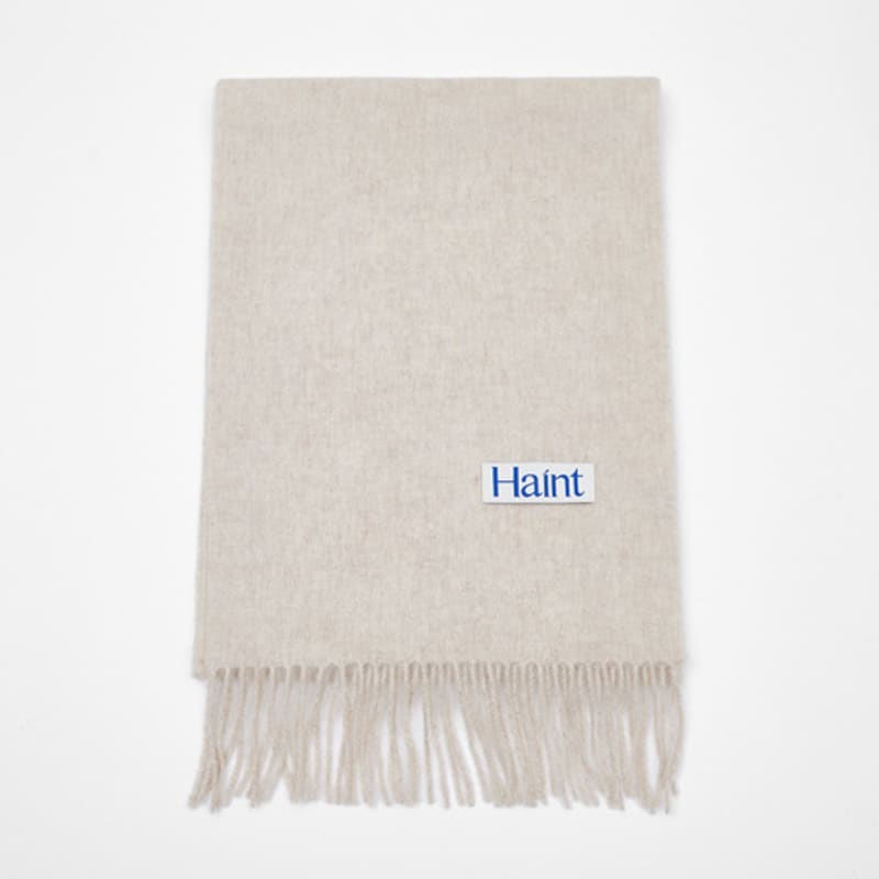 HINT WINTER PREMIUM WOOL MUFFLER_10colors_BEIGE