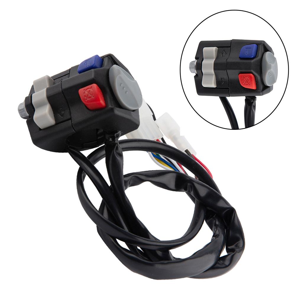 Universal Motorcycle Handlebars Control System with Headlight Horn Kill Switch for Husqvarna TE FE TX FX 125-530cc Off-Road Bike