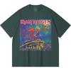 230 g/m² 100% Bomull Heavy Metal T-skjorte Rockeband Populærmusikk Trykk Unisex Tung Bomulls T-skjorte
