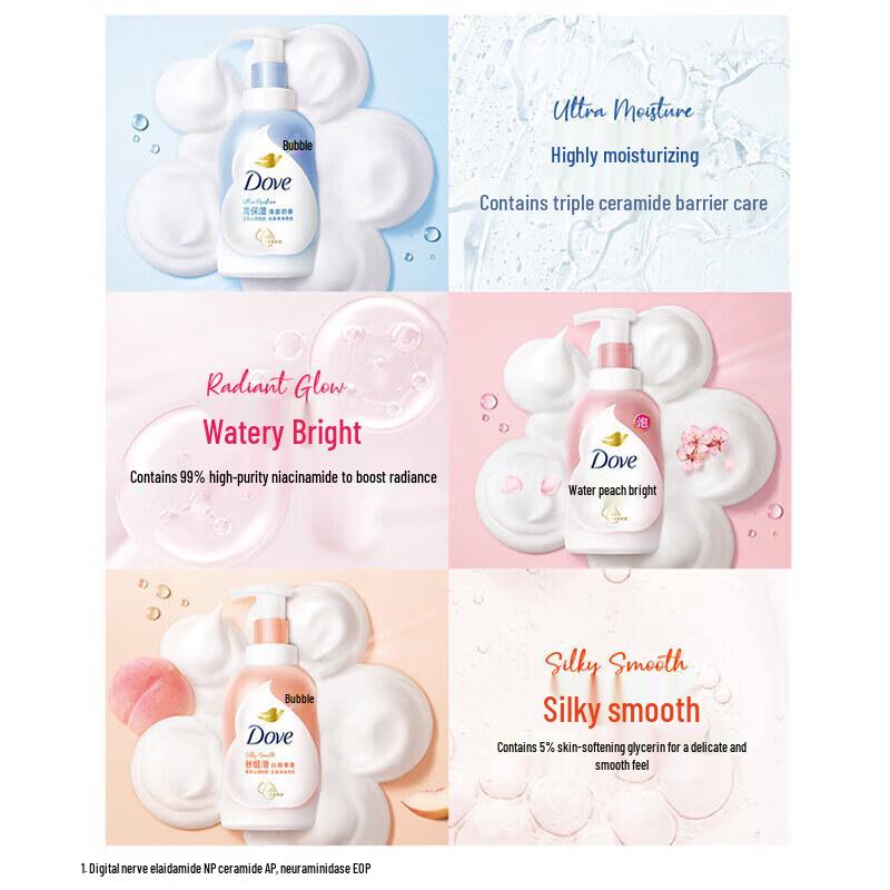 Dove Cherry Blossom Niacinamide Shower Foam