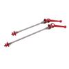 1 Pair   Hub Quick Release Poles Bike Front Rear   Alloy Axle Skewer Lever