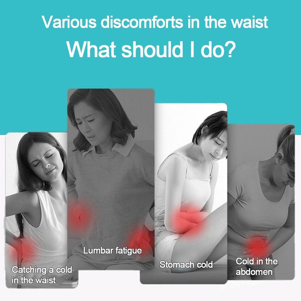 Selbsterwärmender warmer Taillenbund Verstellbarer Taillenschutz Hochwertiger Lenden-Rücken-Taillenbund