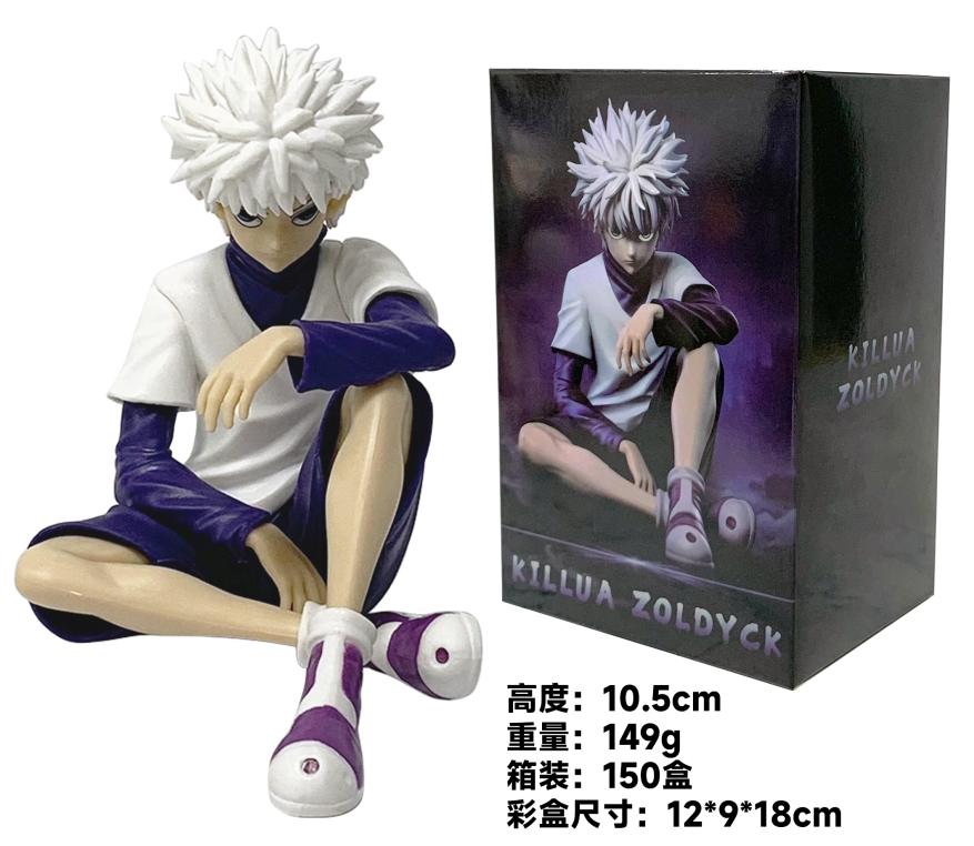 

HUNTER×HUNTER Персонажі Кілуа Зольдік Гон Фрікс Фігурка Модель Іграшки 10 см no box