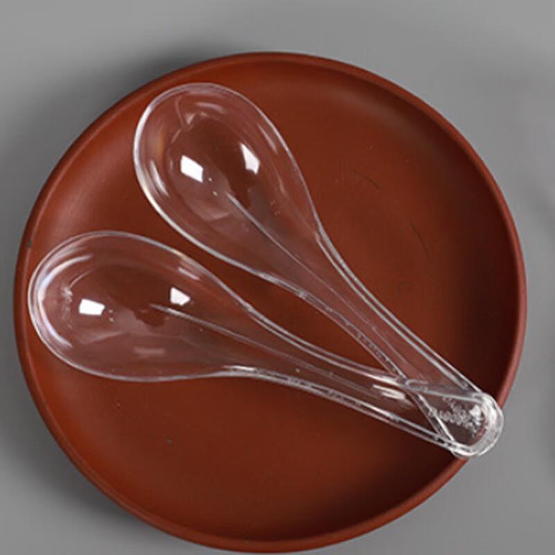 Ming Ling Thickened Plastic Disposable Spoons