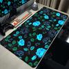 Floral Pattern Mousepad Flower Aesthetics Large Gaming Non-slip Speed Mouse Pad Office Desk Mat Computer PC Laptop Keyboard Pad