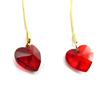Les Trésors De Lily [J5958] - Designer Earrings 'Mineralia' Love Red