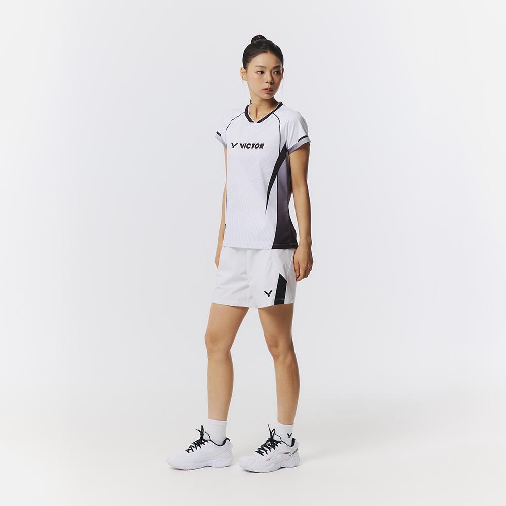 Bigteo Line Carft Short Badminton Women'S Shorts (R-56206)