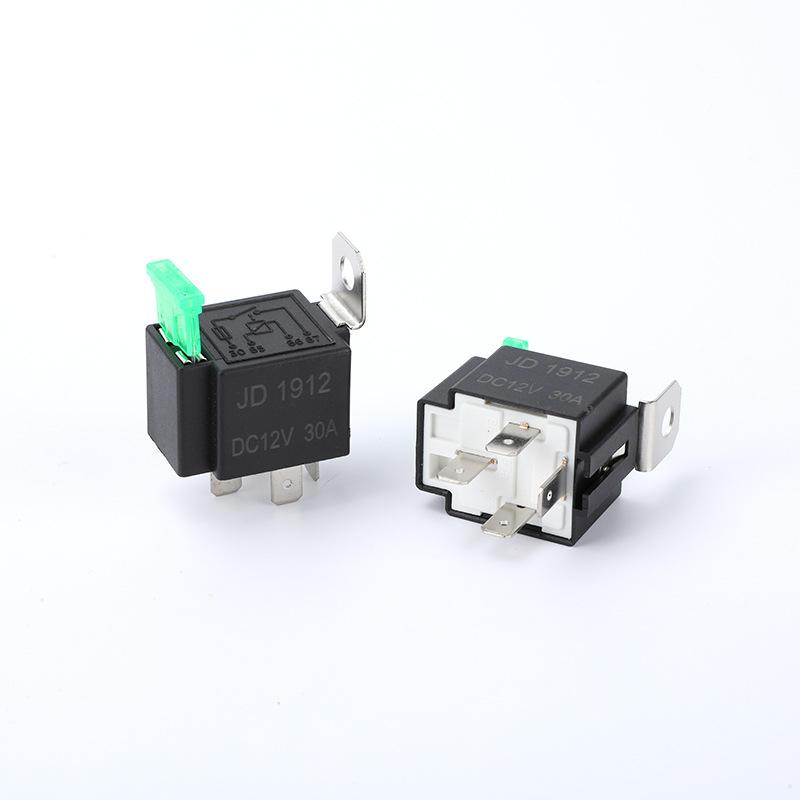 24V 4Pin 30A Waterproof Fuse Relay Switch Harness Set Dc Spst Automotive Auto Relay With Relay Socket Relays Kit