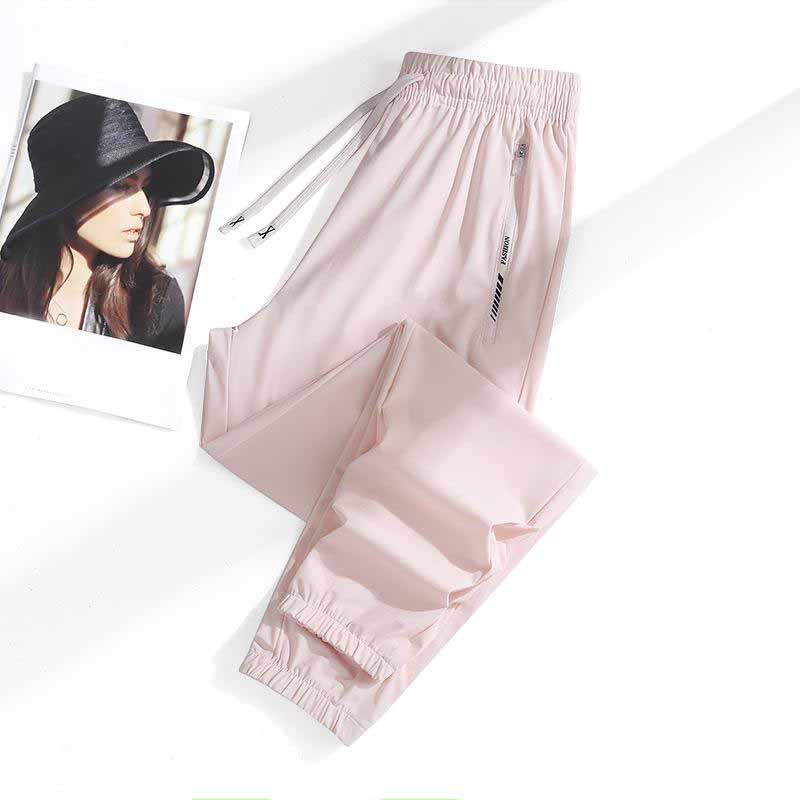 Breathable and Comfortable Women's Spring Summer Hiking TrousersLightweight ProtectionQuick-drying Solid Colour Trousers