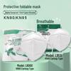 Miàojiāyí KN95 Disposable Dust Masks, 100 Count, Ear-loop