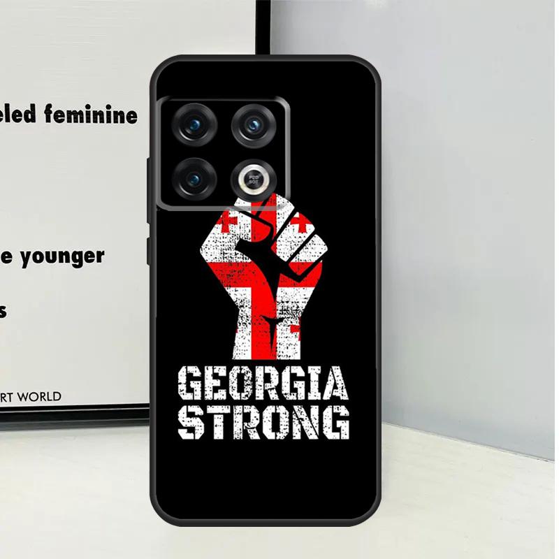Georgia Flag For OnePlus Nord CE 5 2 3 4 Lite N20 N30 Case For OnePlus 13 12 11 9 10 Pro 10T 12R 13R 13T
