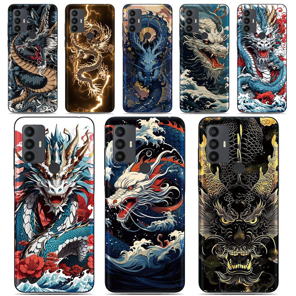 Dragon Protective Phone Case For Samsung Galaxy A57 A37 A27 A07 A16 A17 4G A36 A56 5G A53 A54 A35 A26 A41 A10 A22 A14 A04s Cover