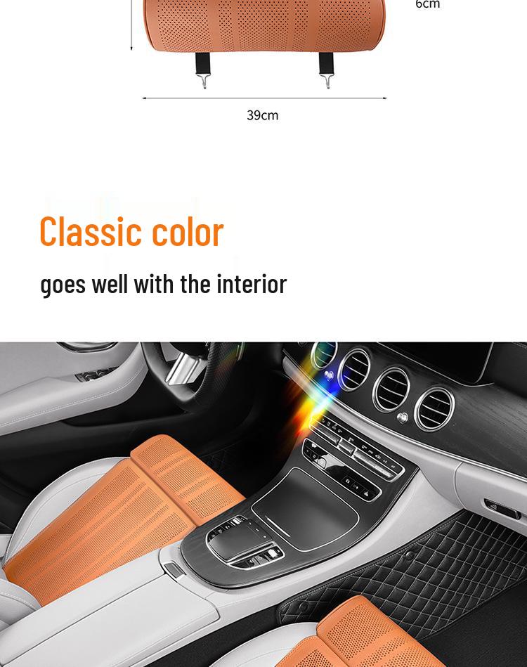 Universelles Vier-Jahreszeiten-Autositzkissen mit integrierter Beinauflagenverlängerung