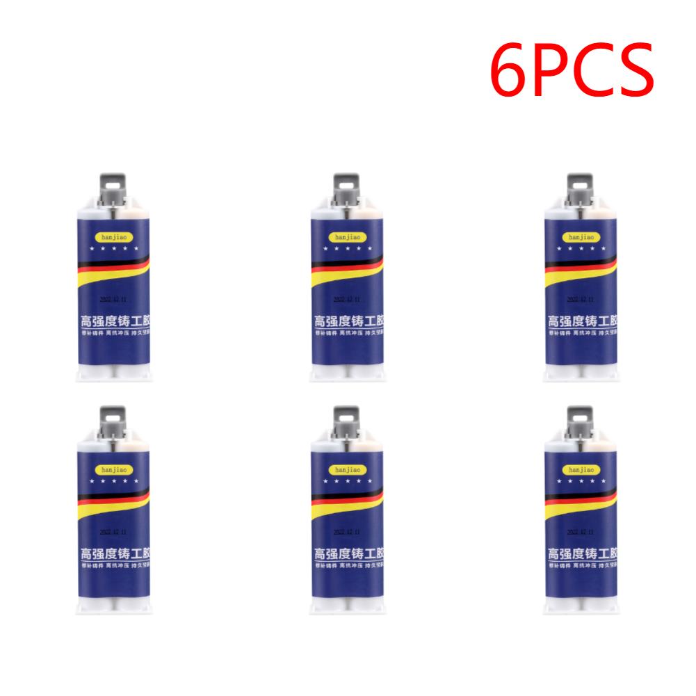 50/100g Metal Repair Glue AB Glue Strong Bond Sealant Glue Heat Resistance Metal Repair Adhesive Industrial Casting Agent