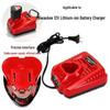 Milwaukee M12 12V Battery and Charger for Electric Wrench and Drill Replacement