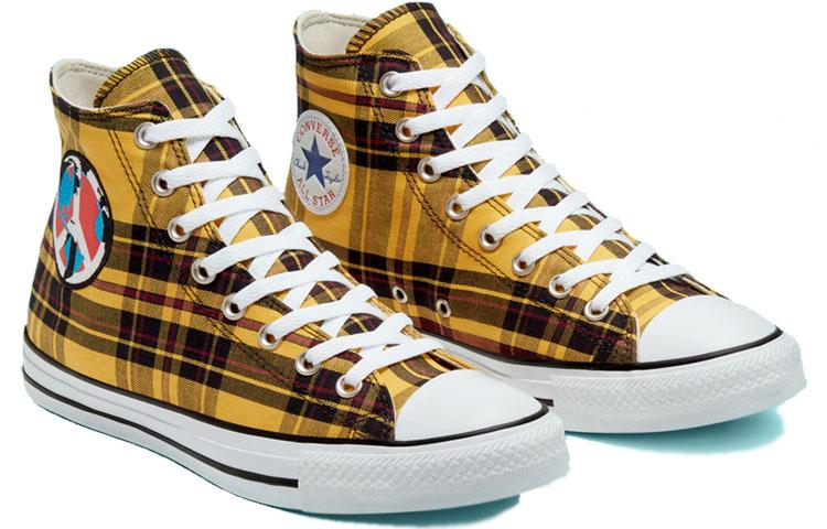 Chuck Taylor All Star Converse High 'Plaid Pack - World Peace' 167412F