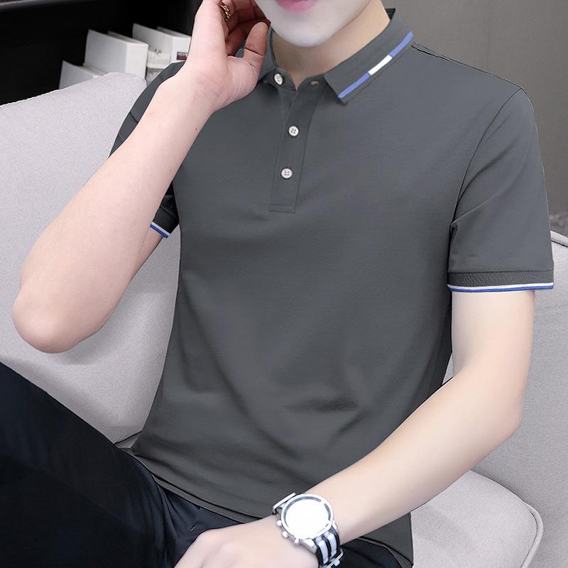 2026 Men's Short Sleeve Polo T-Shirt, New Style Lapel Casual Top