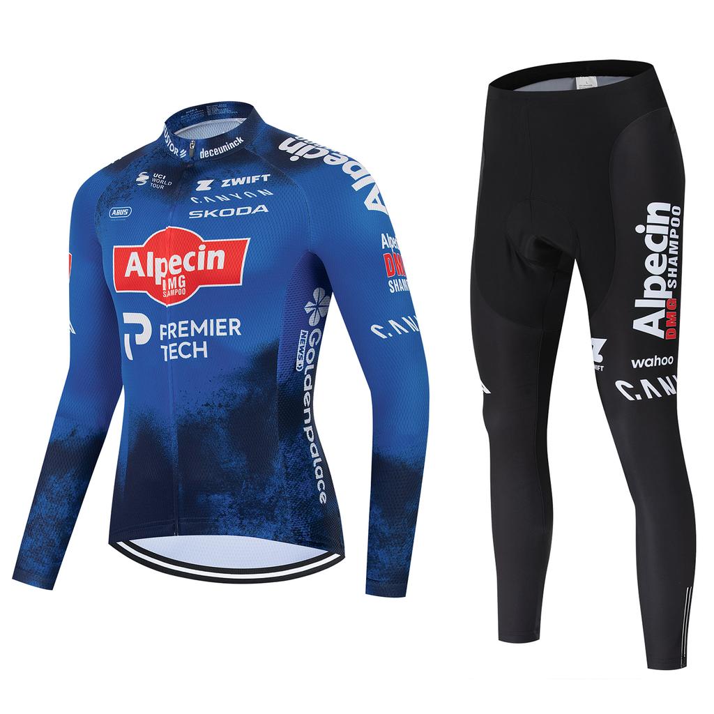 2026 Nuevo Traje de Ciclismo de Manga Larga Primavera y Verano Tour de Francia Bicicleta de Carretera Secado Rápido Transpirable Traje de Ciclismo