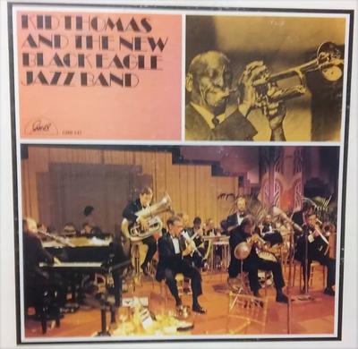 LP Record KID THOMAS & THE NEW BLACK EAGLE JA - Kid Thomas And The New Black Eagle  GHBS145 G.H.B. US Blues Used