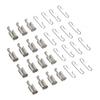 Weather-resistant Light Hangers Easy Install Light Clips Durable Metal Christmas Light Clips for Outdoor for Xmas for Holiday
