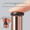 1PC Silicone Lip Brush With Cover Cap Concealer Brush Like Fingertips Q Soft Lipstick Makeup Brushes Round Head No Broken