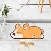 Cartoon Absorbent Super Soft Shower Mat Bathroom Non-slip Machine Washable, Suitable for Doorway/kitchen/bathroom/laundry room/bedroom(DD508)60*90cm