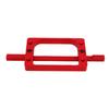 3 1 2in Fixed Size Door Hinge Jig for Door and Jamb Aluminum Alloy Door Hinge Template Kit for Router Mortise Jig Red