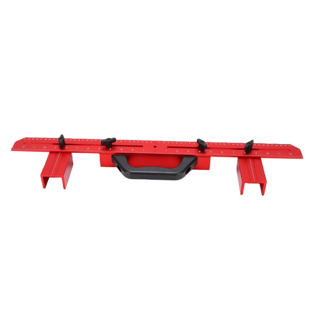 Woodworking Frame Clamp 90 Degree Angle Fixing Tool with Dual Scale Ruler Adjustable From 12 to 30 Inches for Stairs
