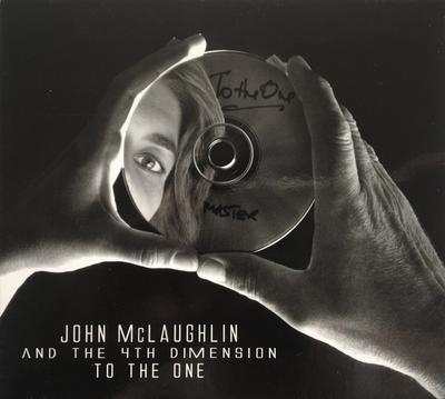 CD JOHN MCLAUGHLIN & THE 4TH DIMENSION - To The One ABLX027 Abstract Logix, 2010 US Jazz Used