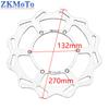 Motorcycle 270mm 245mm Front and Rear Brake Discs For Yamaha WR125 WR250 WR250F WR400F WR426F WR450F 1998-2021 YZ125 YZ250 Parts