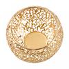Decorative Candle Holders Gold Metal Candle Holders Charming Patterns