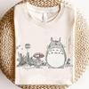 Grafické tričko Anime Totoro, Japonská Manga, Unisex tričko ve stylu 90. let