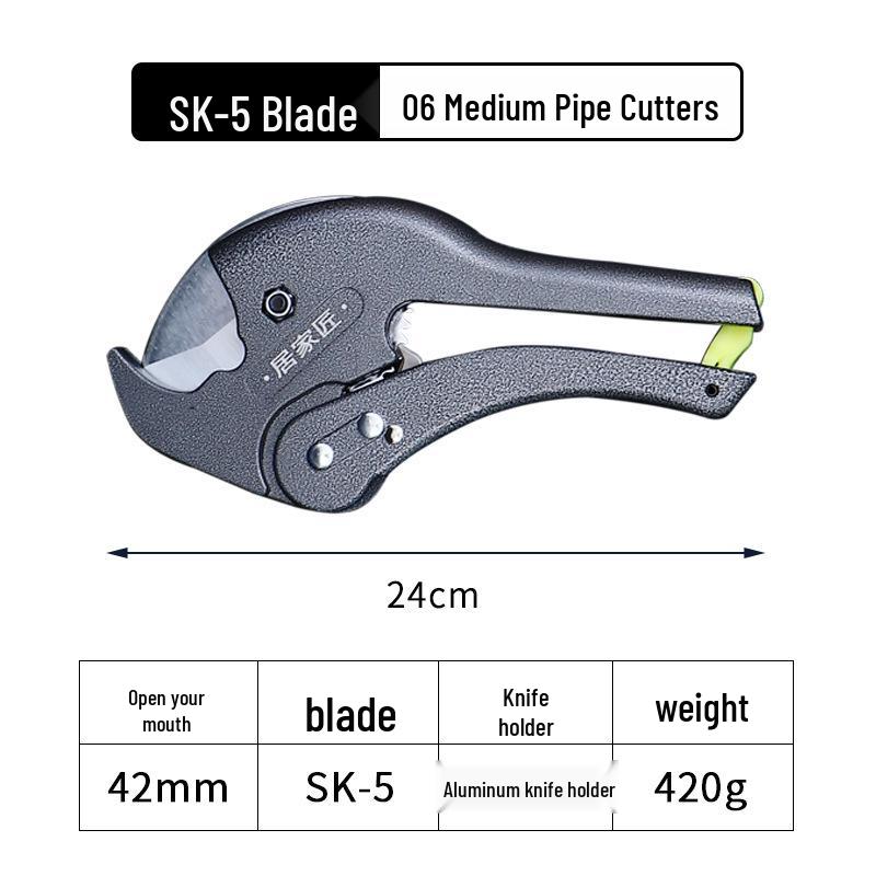 PVC Rohrschneider 32mm, 42mm PPR, Kunststoffwasserrohrschere, Zange Pipeline Werkzeuge