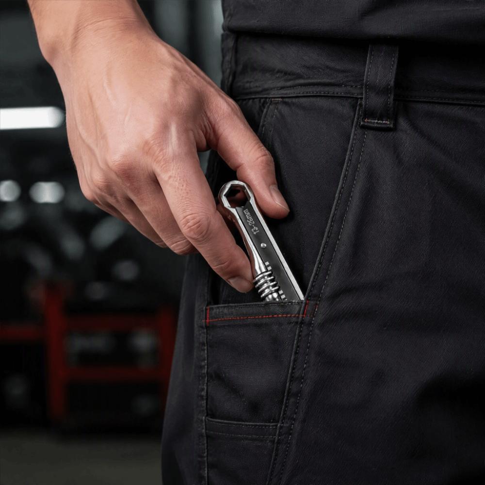 Premium Steel Material Adjustable Hex Head Wrench Automotive Special Wrench Mechanical Maintenance