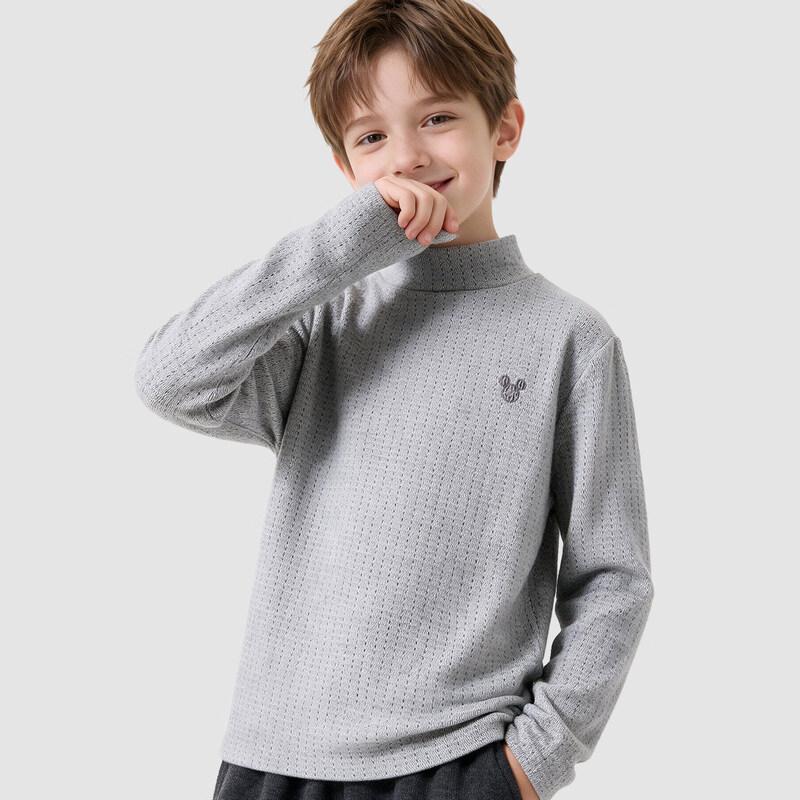 Disney Boys' Long Sleeve Mock Neck Base Layer T-Shirt