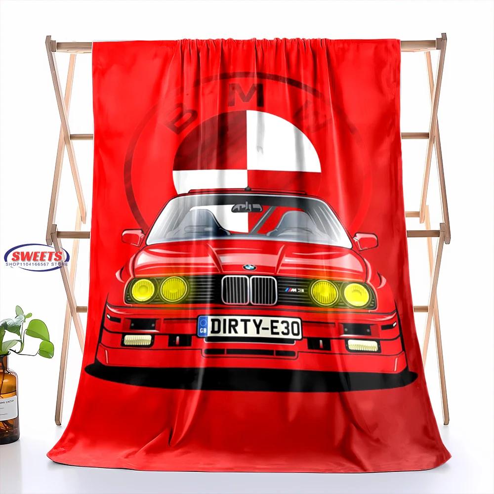 Druk 3D Marzenie Samochód Wyścigowy Flanelowy Koc Artystyczny Kocyk Sofa Pokrycie Łóżka Cztery Pory Roku Miękki Puszysty Kołdra Koc Rekreacja na Zewnątrz Drzemka