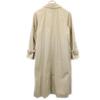 LONDON FOG 80s Vintage Long Sleeve Trench Coat 8 Khaki Back Check Women Used