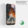 A Huge Dragon and Tiger Suitable For Samsung Galaxy S25 Ultra S20 FE S21 S22+ S23 Plus S24 S26 Edge Magnetism Glass Phone Casee