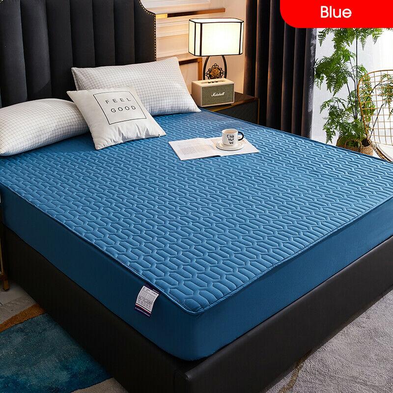 

1 шт. Покрывало для матраса в скандинавском стиле, водонепроницаемый стеганый рельефный протектор для матраса, наматрасник, простыня на резинке, покрывало 150X200cm