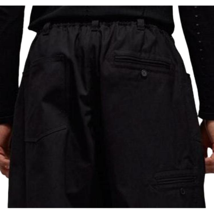 Y-3 Cargo Pants Unisex Black Moderate IL2055