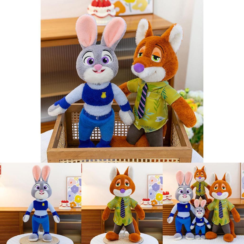 Zootopia Fox Nick Plush Toy With Pp Cotton Filling For Kids And Collectors