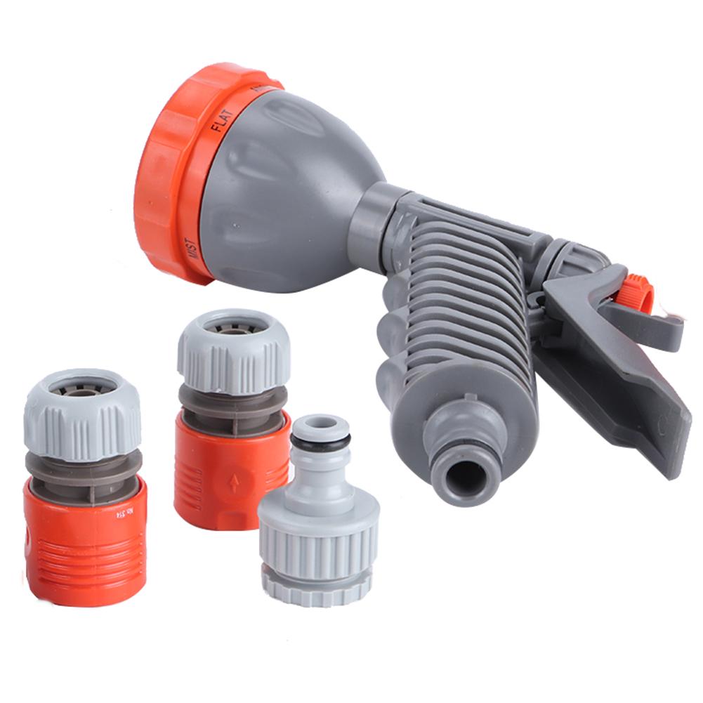 8‑Functions Spray Nozzle High Pressure Garden Hose Sprayer for Watering Irrigation Car Washing