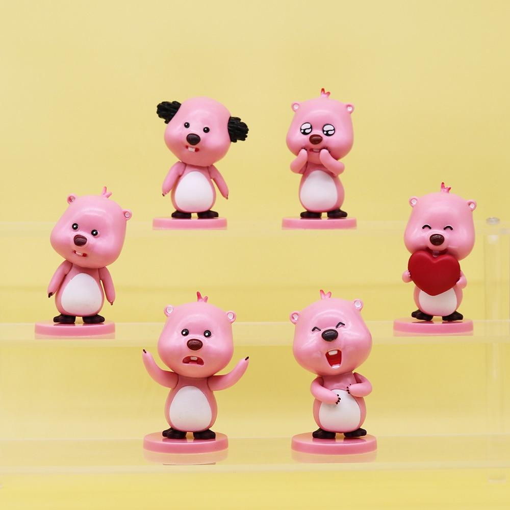 Popular Collectible Loopy Pvc Figure Assembly Required 6 Variants Available