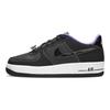 Nike Air Force 1 LV8 GS World Champ - Lakers Kids Sneakers Black Iron-Grey White DQ0300-001